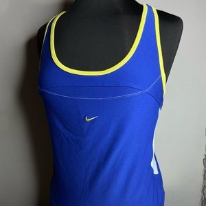 Blue Nike tank top